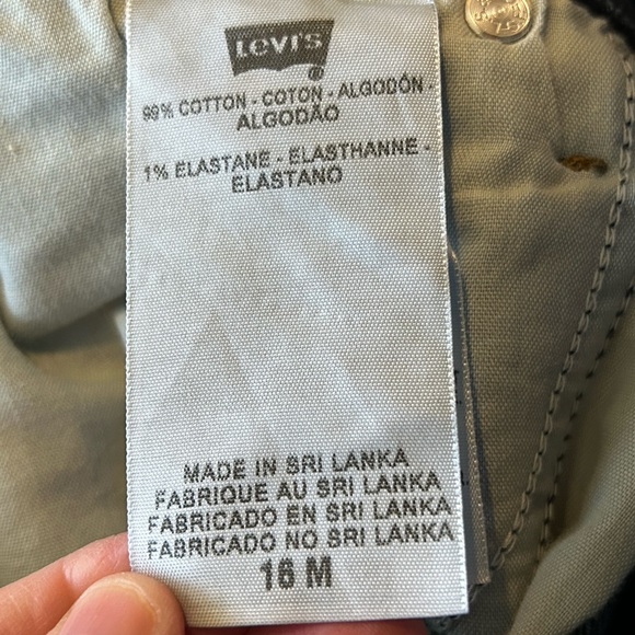 Levi's 545 Jeans Low Boot Cut Size 16M - Please see measurements for sizing - Picture 5 of 11